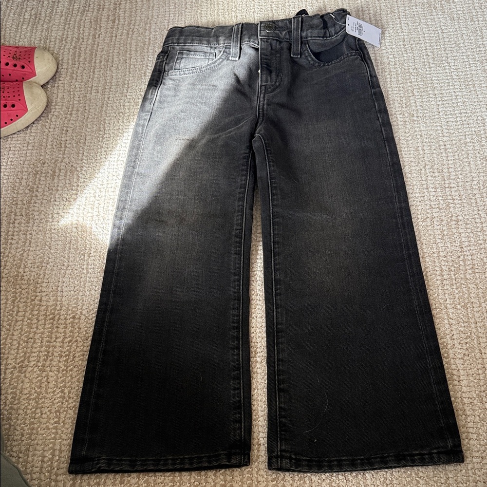Old Navy Kids Dark Gray Relaxed Jeans
